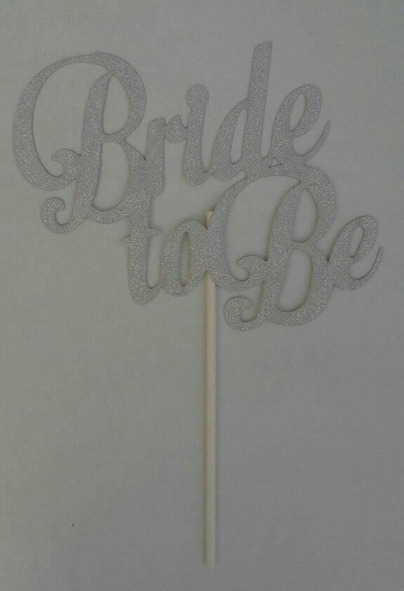 bride-to-be--cake-topper--silver