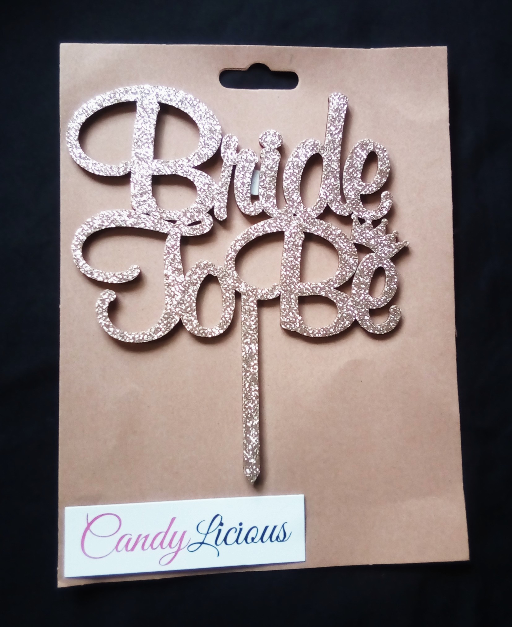 bride-to-be--cake-topper-rose-gold