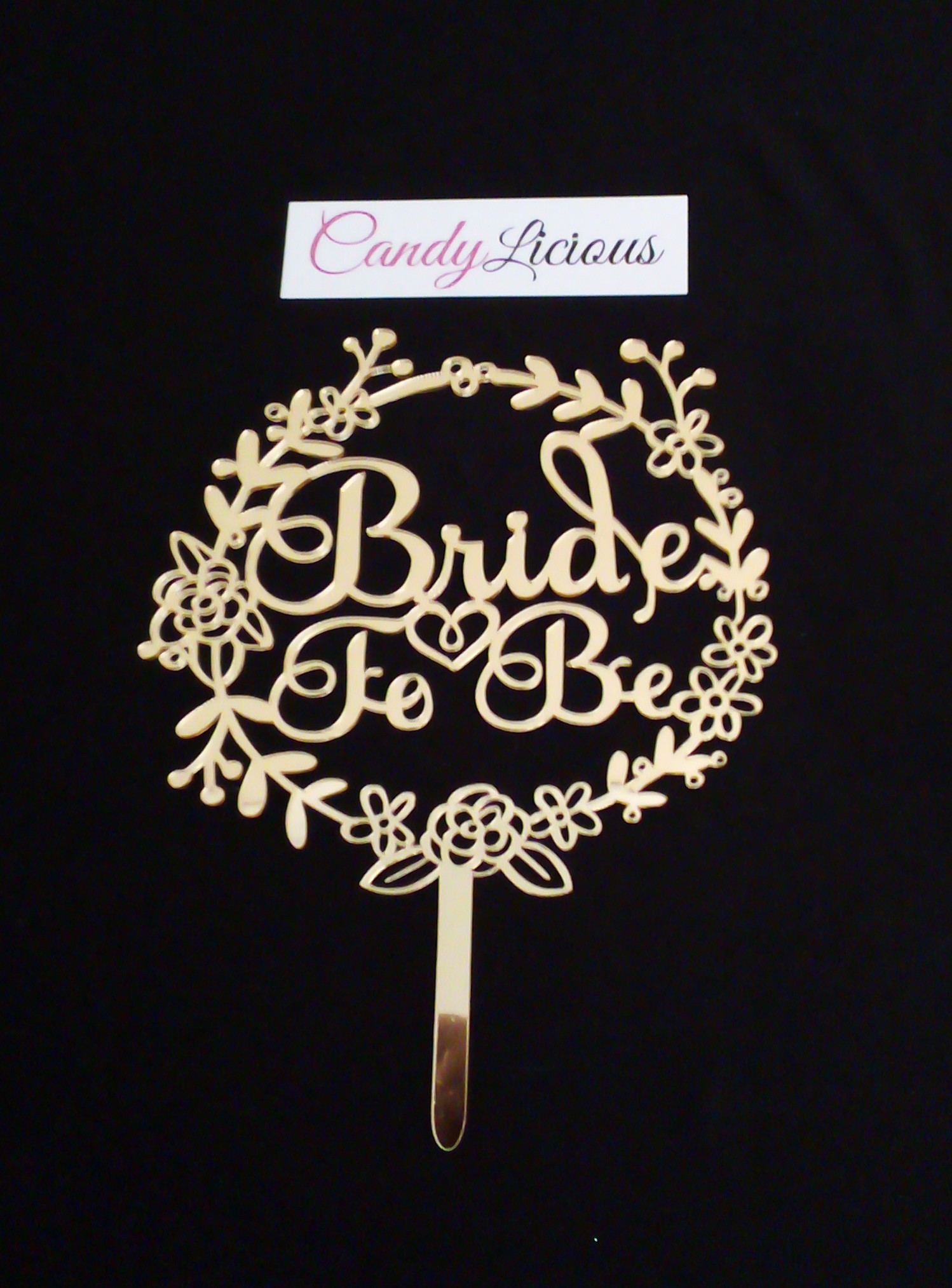 bride-to-be--cake-topper-gold